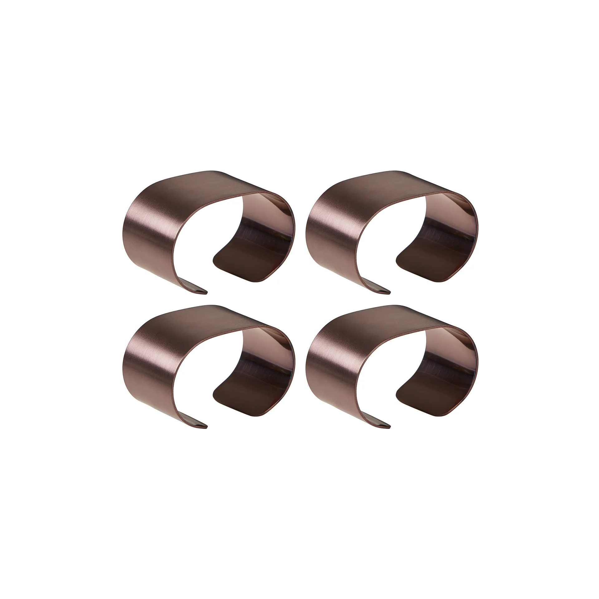 Raw servethouder 4-pack, Rosegold Aida