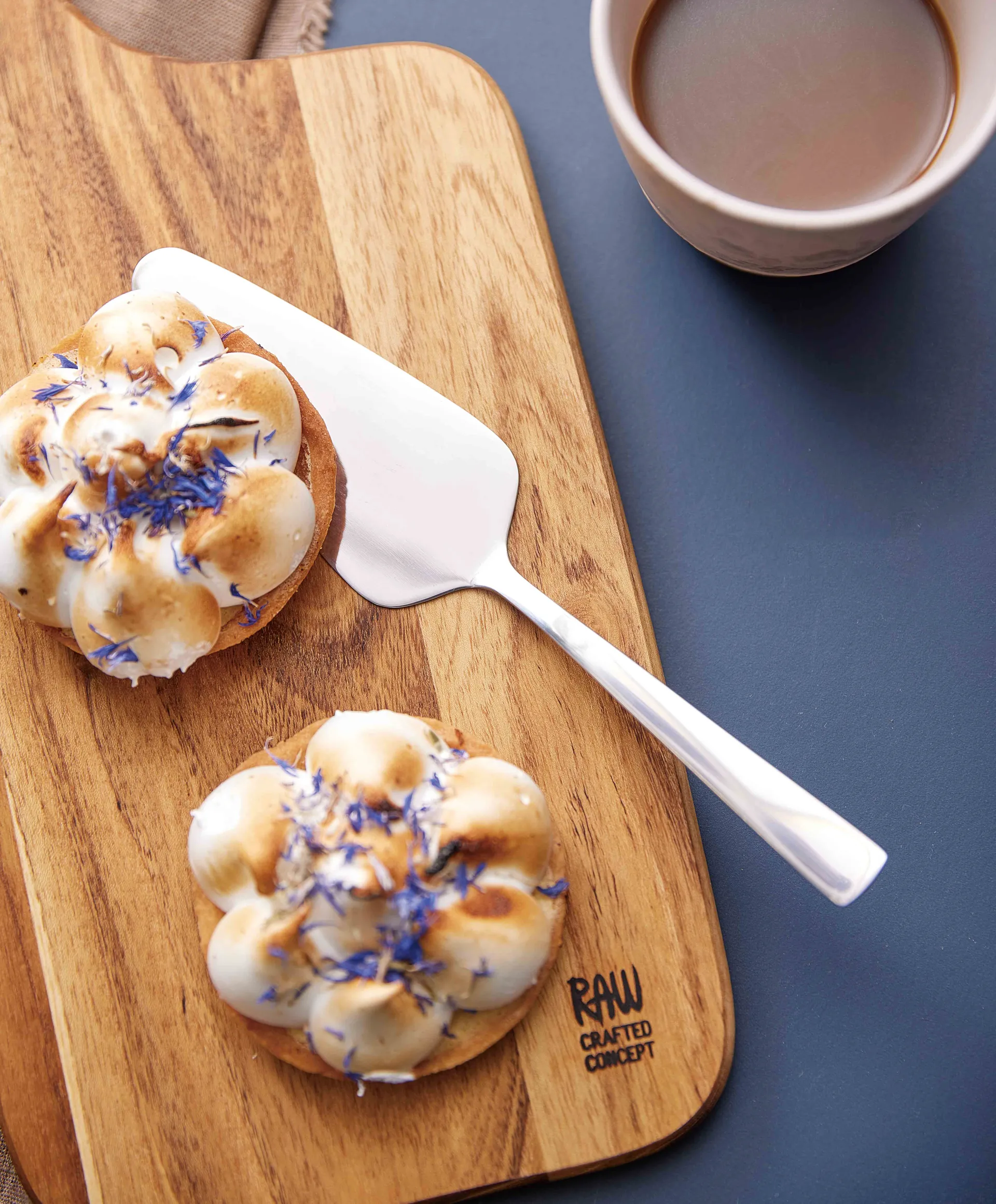 Raw taartschep, Roestvrij staal Aida