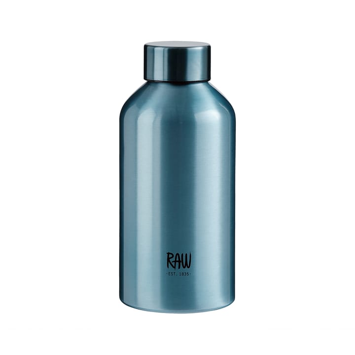 Raw To Go aluminiumfles 0,5 L, Blue Aida