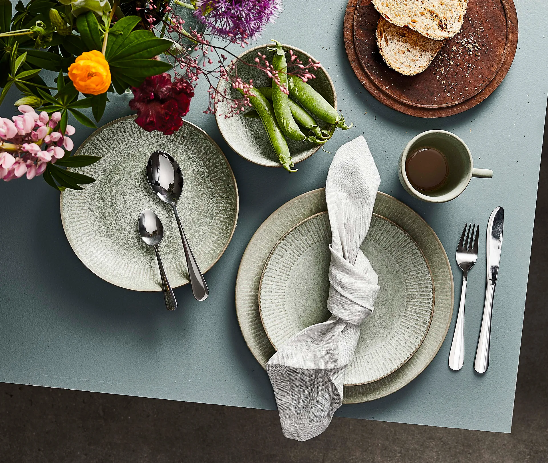 Relief mok 30 cl, Groen Aida