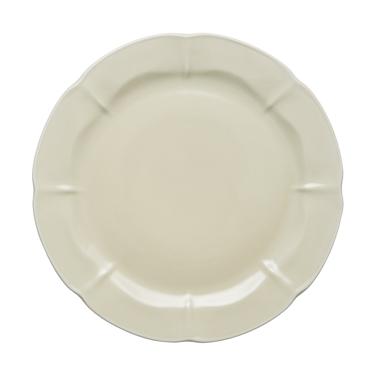 Aida Soholm Solvej bord 26,5 cm Creamy sand | Scandinavisch Interieur | Dinerborden | Beige