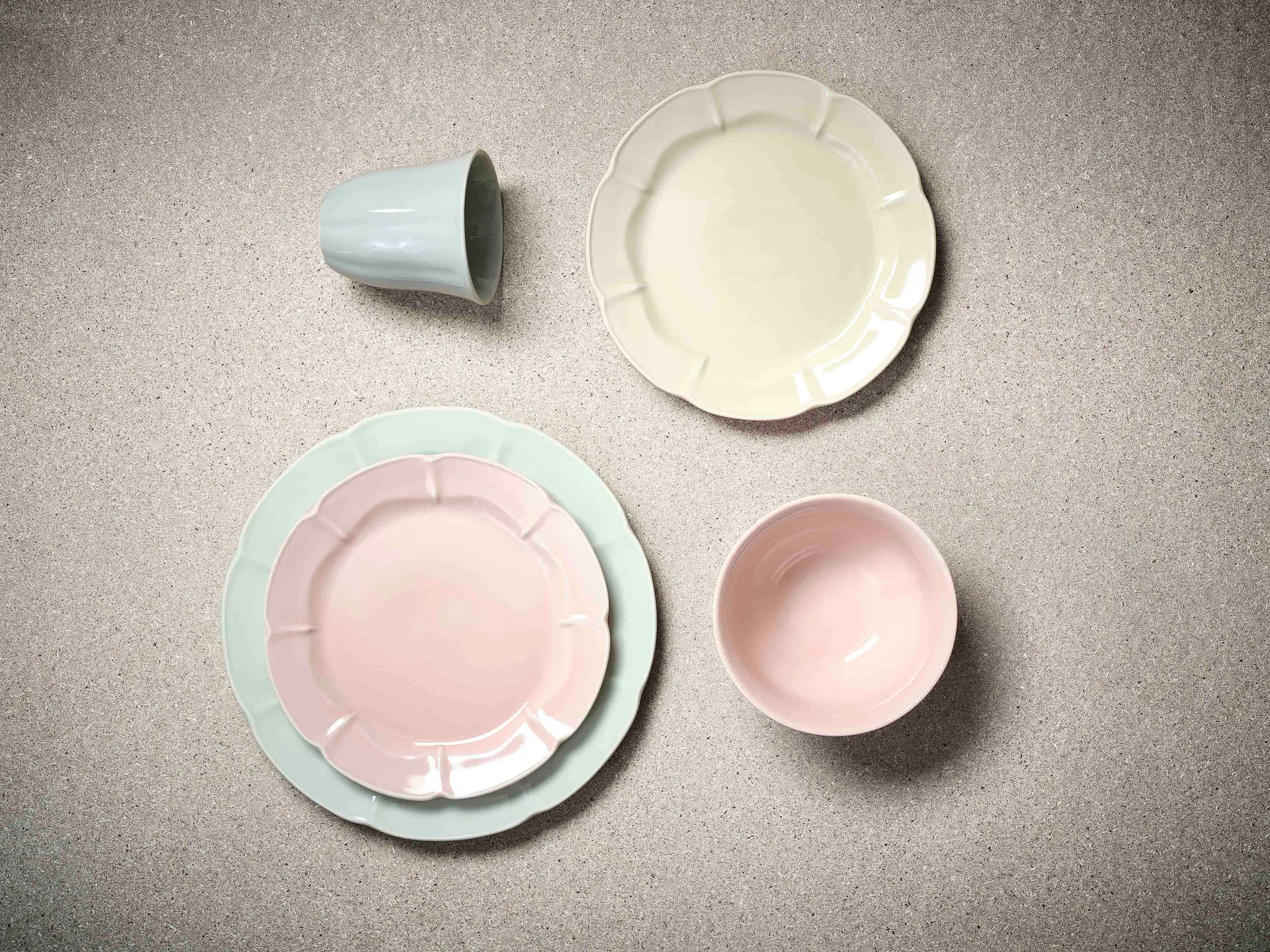 Søholm Solvej bord 26,5 cm, Minty green Aida