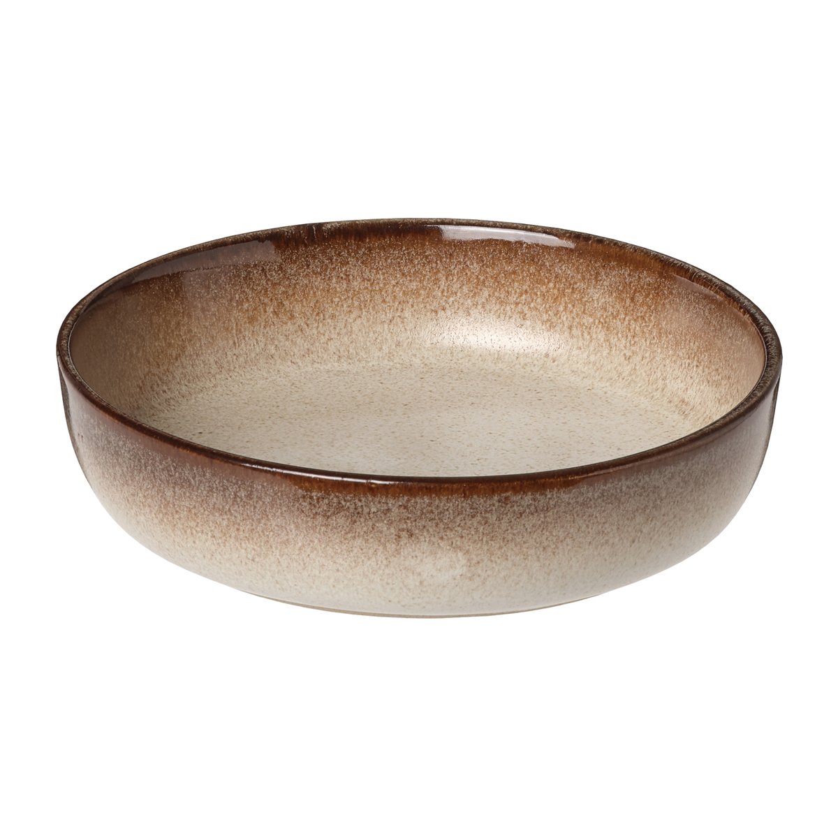 Aida Søholm Sonja diep bord Ø18 cm Brown