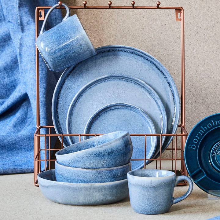 Søholm Sonja kop met schotel 2-pack, Blauw Aida