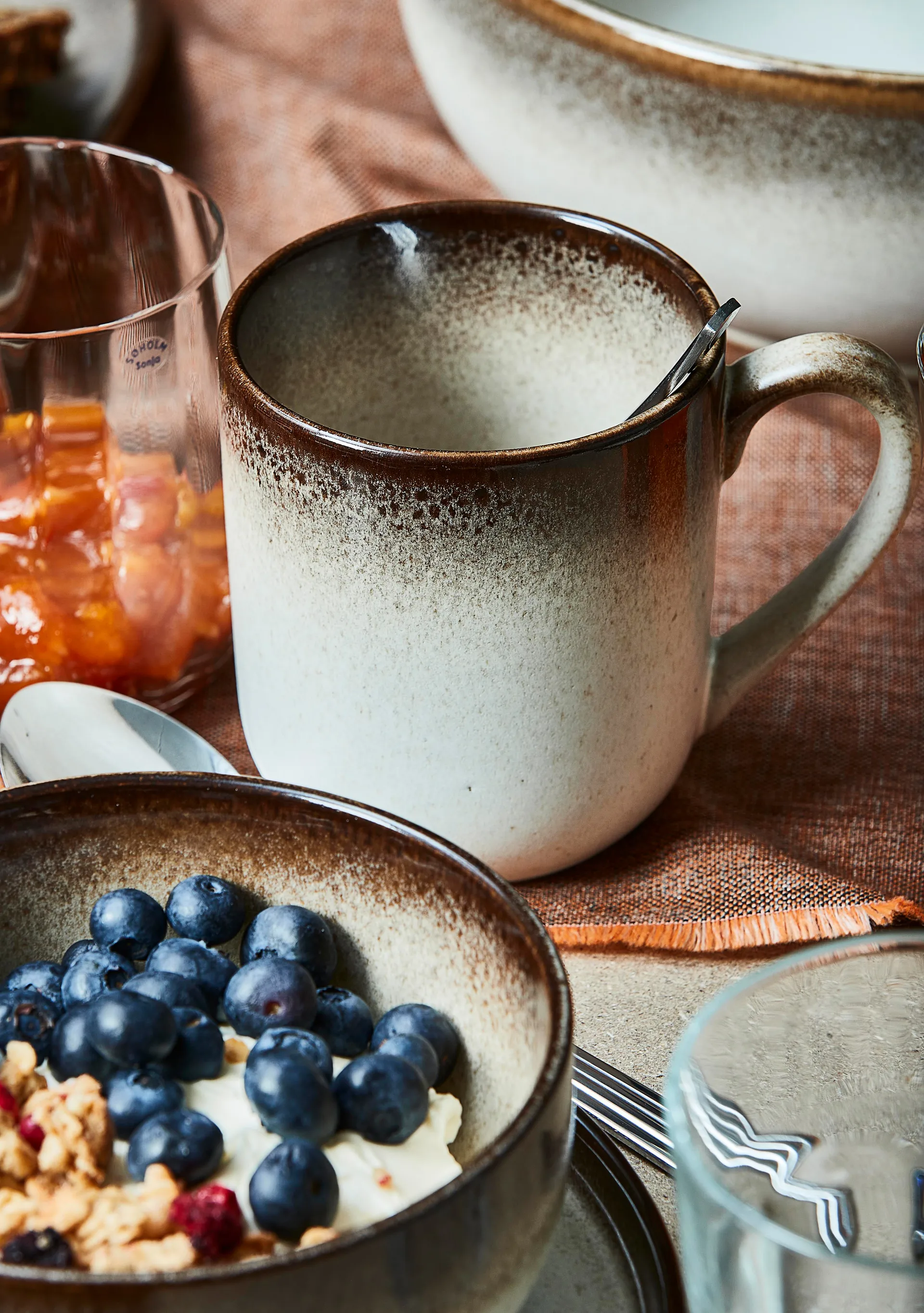 Søholm Sonja mok 40 cl, Brown Aida