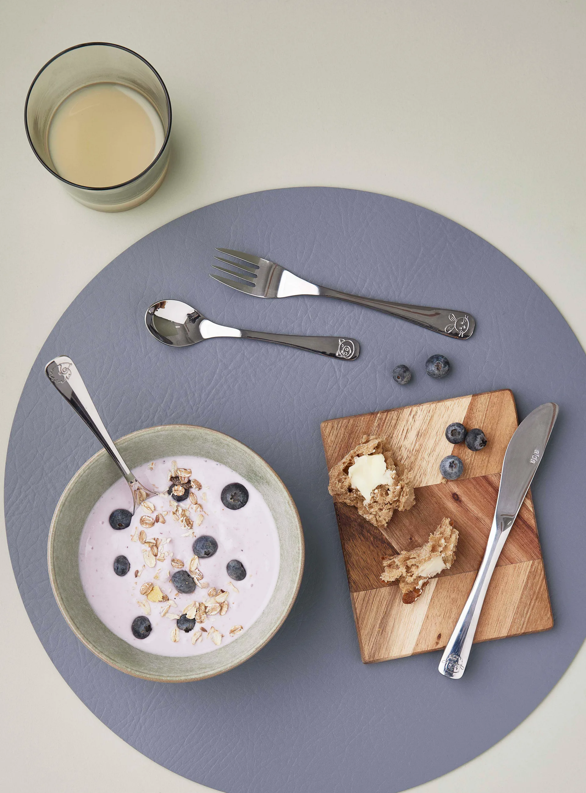 Snijplank visgraatpatroon 12x15 cm 4-pack, Acaciahout Aida