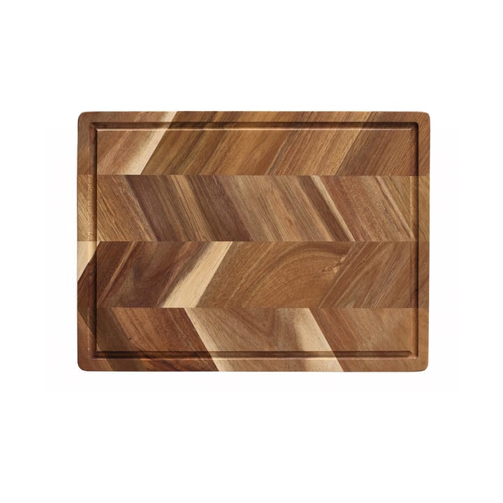 Snijplank visgraatpatroon 26x40 cm - Acaciahout - Aida