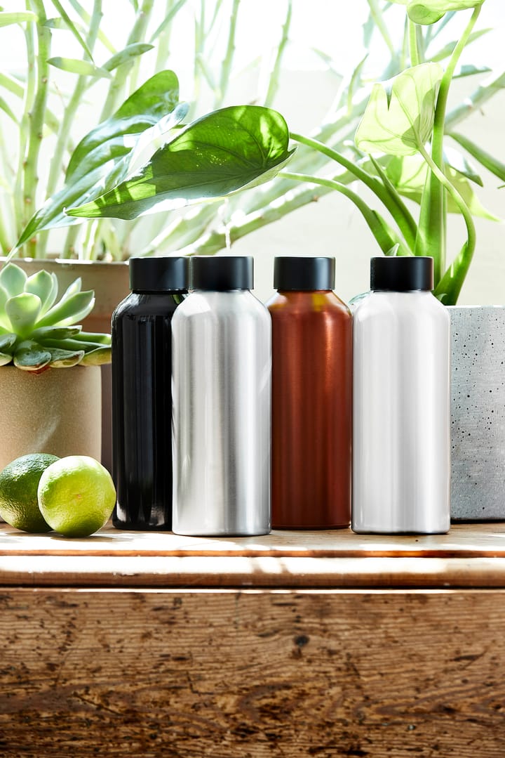 To Go aluminiumfles 0,5 L, Shiny white Aida