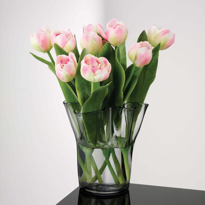 Tulip vaas 20 cm, Smoke Aida