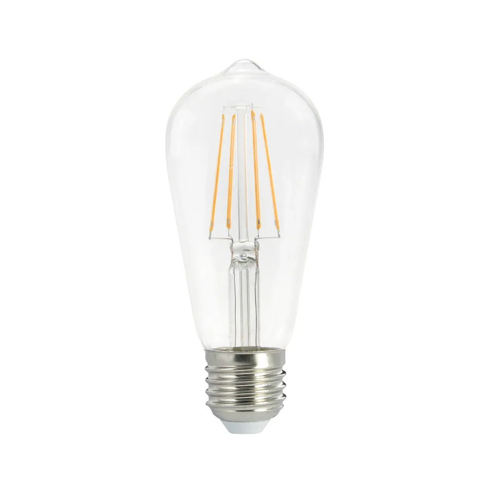 Airam Filament LED Edison lichtbron, Klaar-dimbaar-4-filament e27-5w Airam