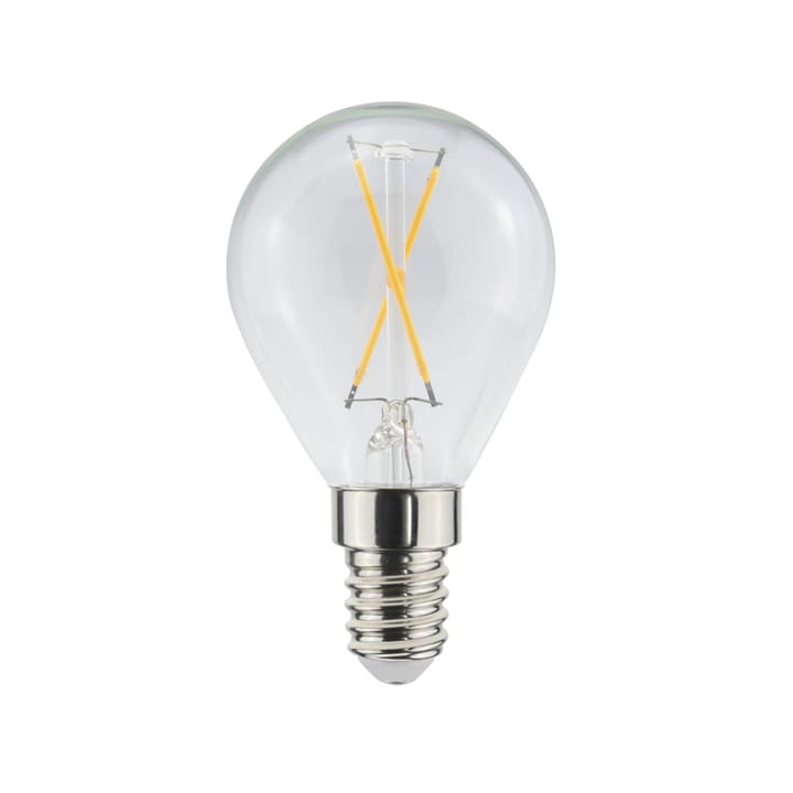 Airam Filament LED-gloeilamp lichtbron - helder, niet dimbaar, 2-filament e14, 1w - Airam