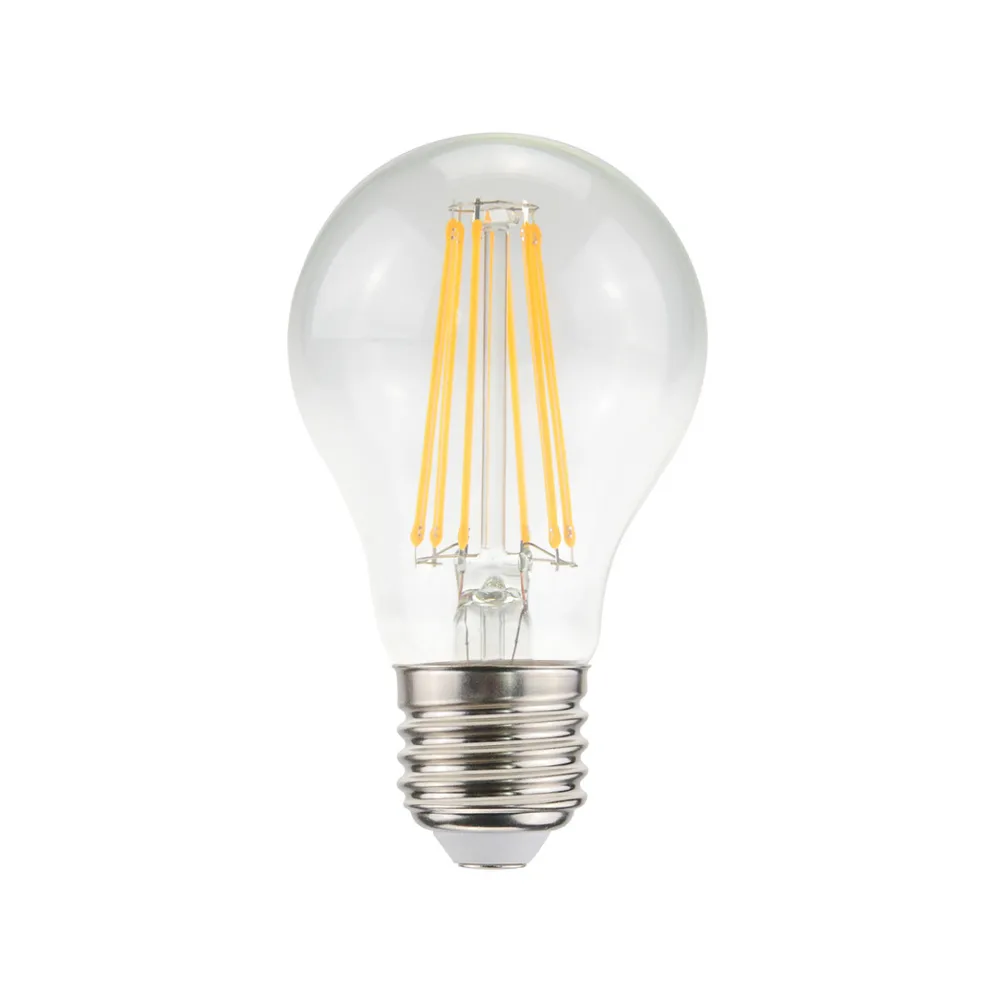 Airam Filament LED lichtbron E27, helder, dimbaar, 2700K 806lm 7W Airam