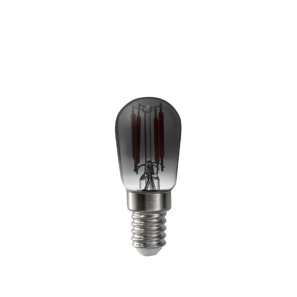 Airam Filament LED-peerlamp Lichtbron, rook, dimbaar, t26 e14, 3w Airam
