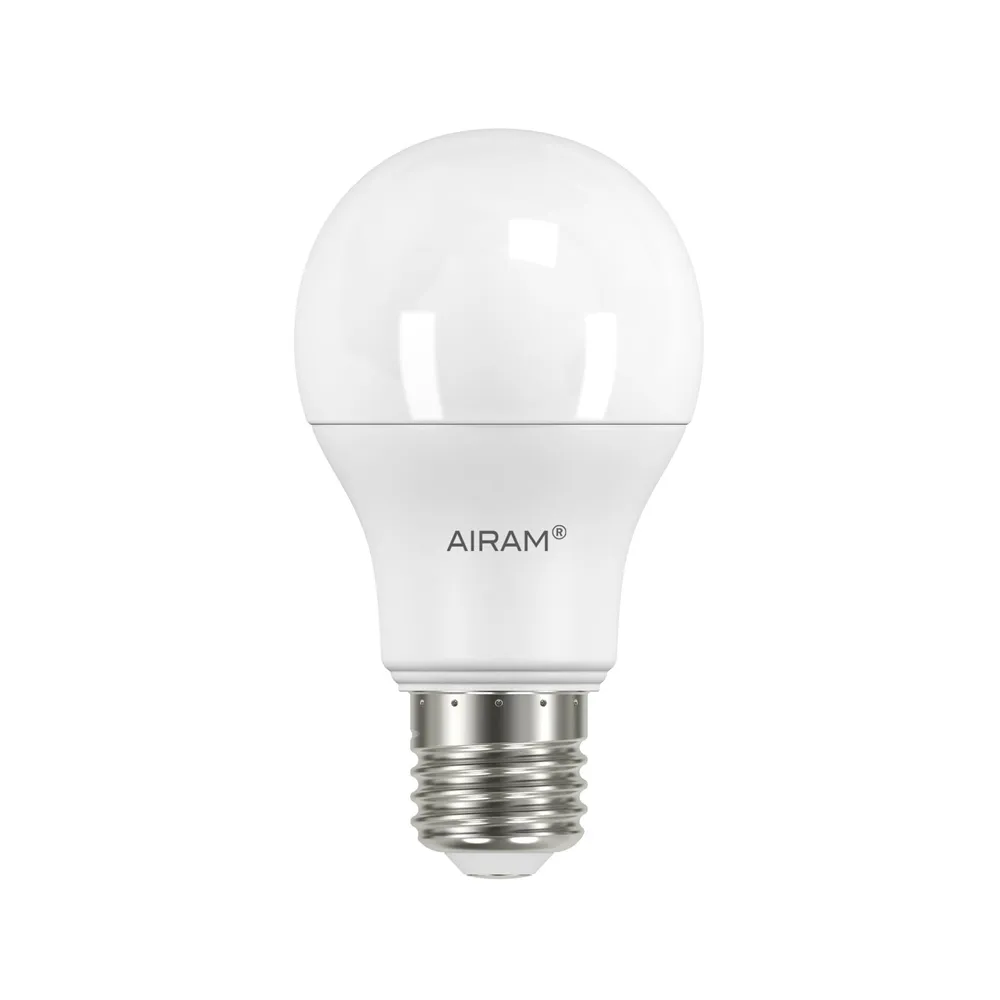 Airam LED lichtbron, opaal, dimbare e27, 12w Airam