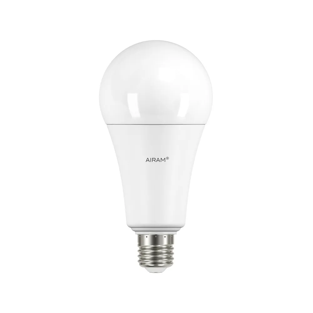 Airam Superlux Normaal A67 lichtbron, LED dimbare E27 20W opaal Airam