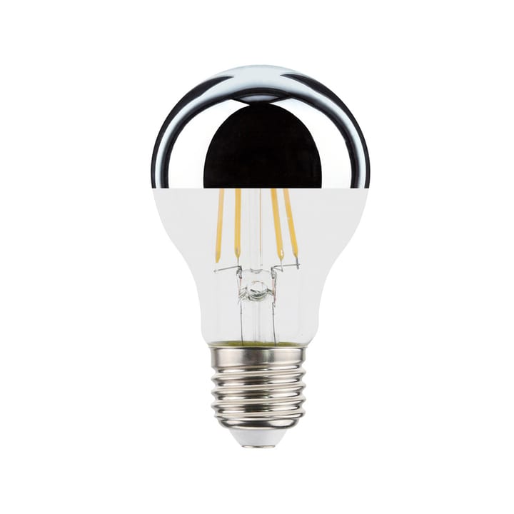 LED Top Mir lichtbron - transparant/zilver, e27 a60, k2700 e27, 7w - Airam