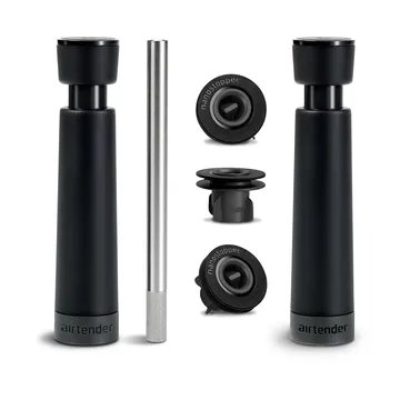 Wine lovers luchtpomp en vacuüm wijnstopper set - 6-delig - Airtender