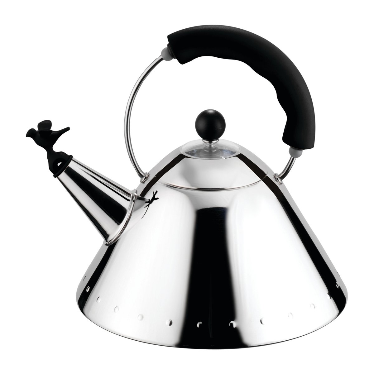 Alessi Alessi 9093 fluitketel Zwart-vogel