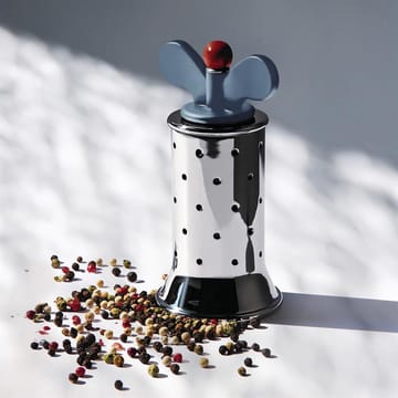 Alessi pepermolen - blauw-roestvrij staal - Alessi