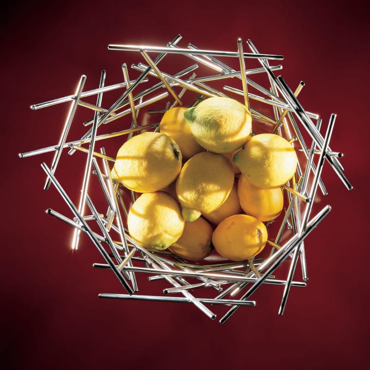 Blow up citrusmand, roestvrij staal Alessi