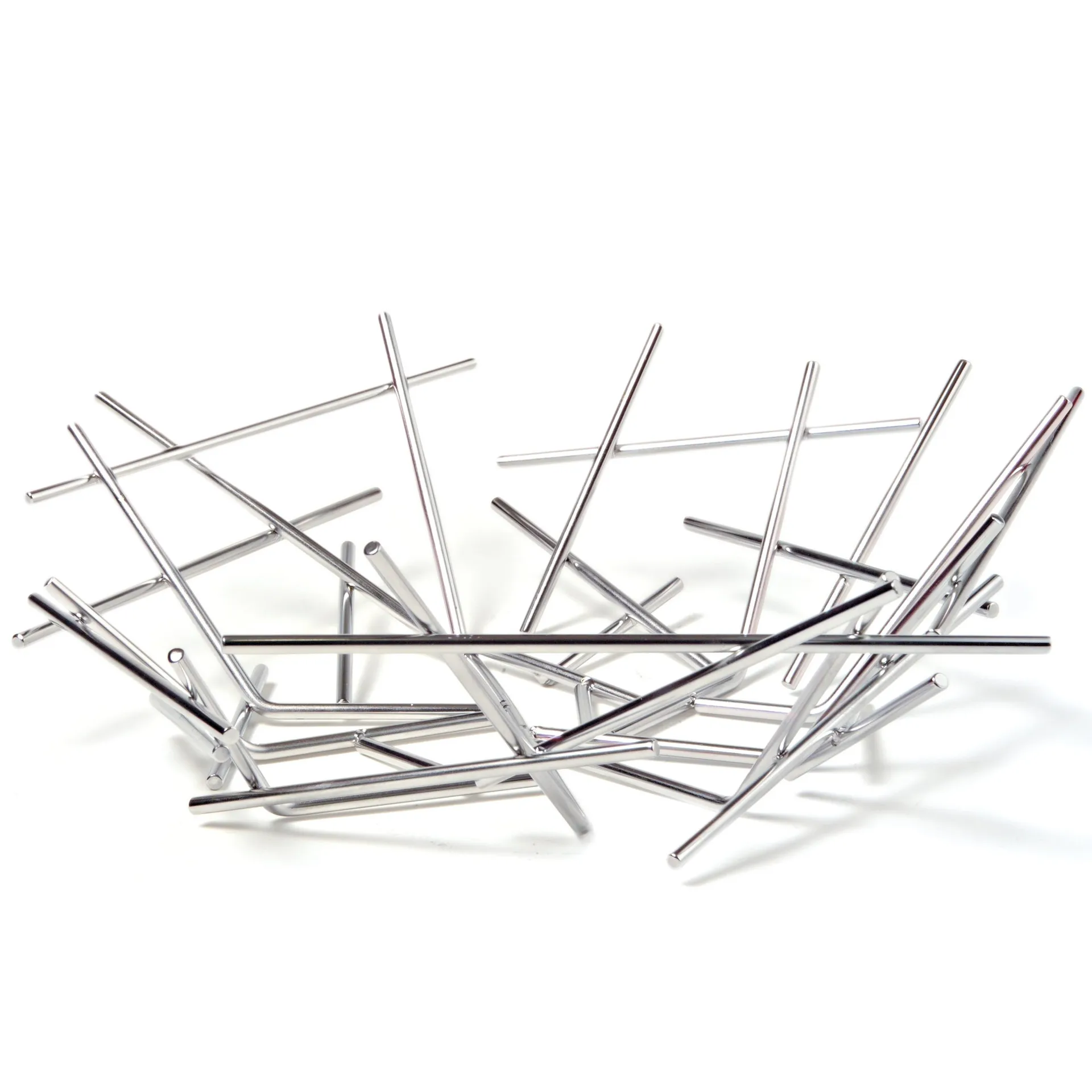 Blow up fruitschaal, roestvrij staal Alessi