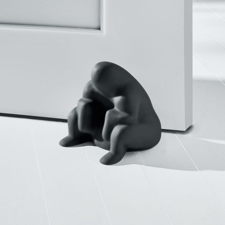 Dédé deurstop, zwart Alessi