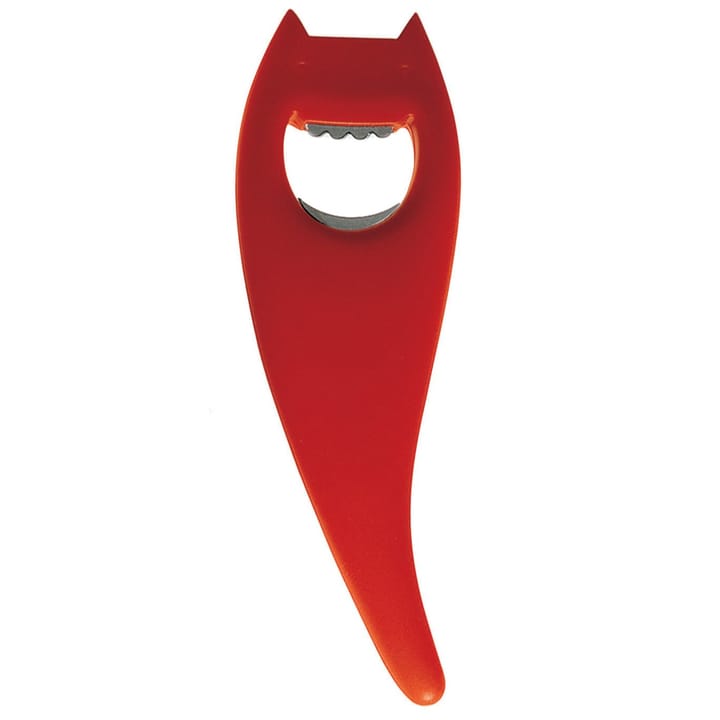 Diabolix flesopener - rood - Alessi