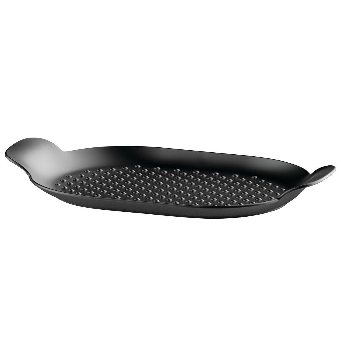 Alessi Edo grillpan gietijzer 24,5x40 cm | Scandinavisch Interieur | Grillpannen | Zwart