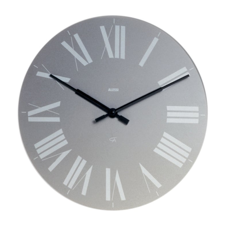 Alessi Firenze wandklok Ø36 cm Grijs