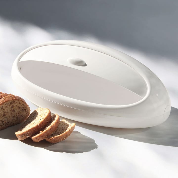 Gnam broodtrommel, wit Alessi