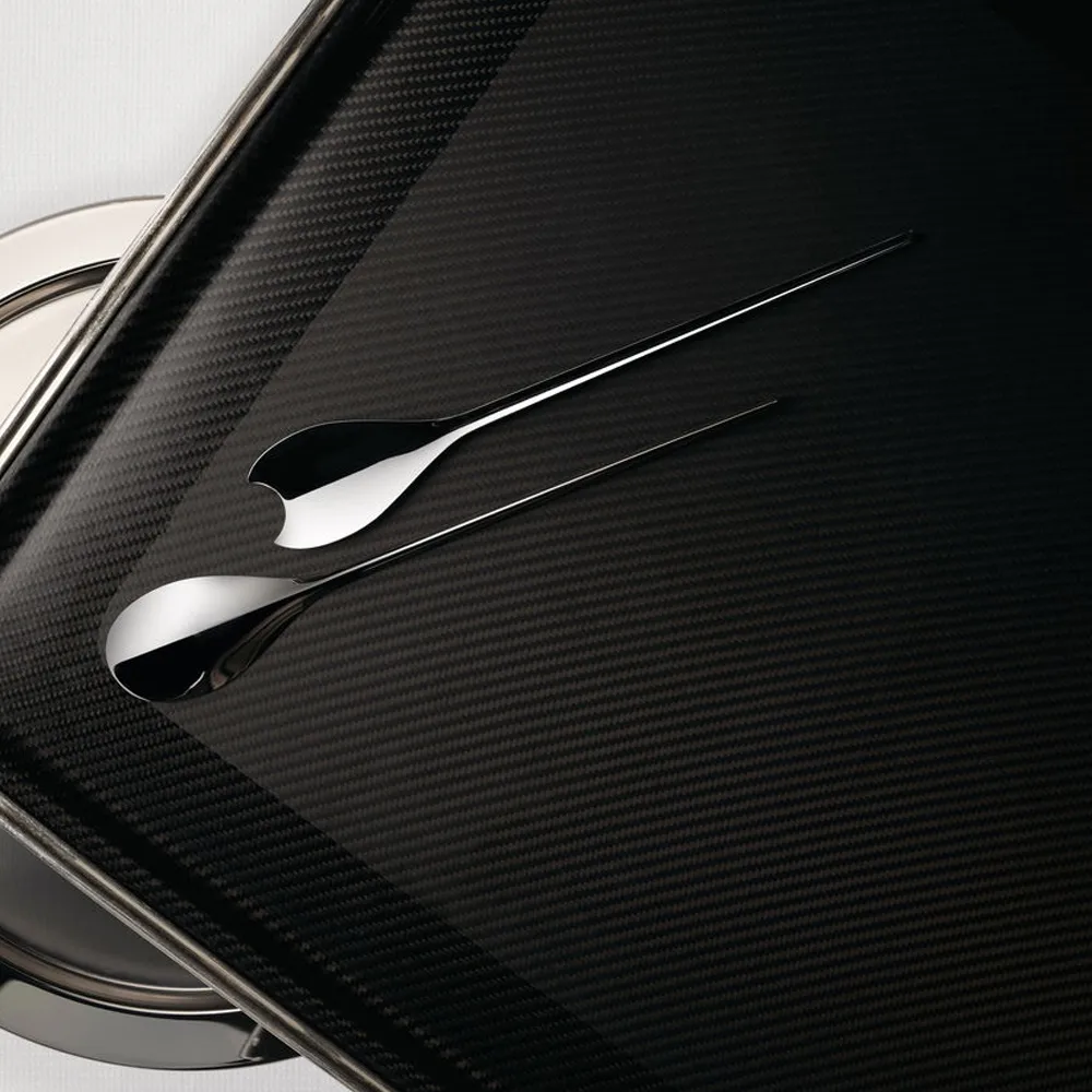 Human Collection saladebestek, roestvrij staal Alessi