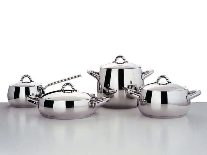 Mami pannenset 7-delig, Roestvrij staal Alessi