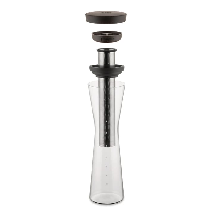 Mazagran karaf voor koudgebrouwen koffie, Bruin Alessi