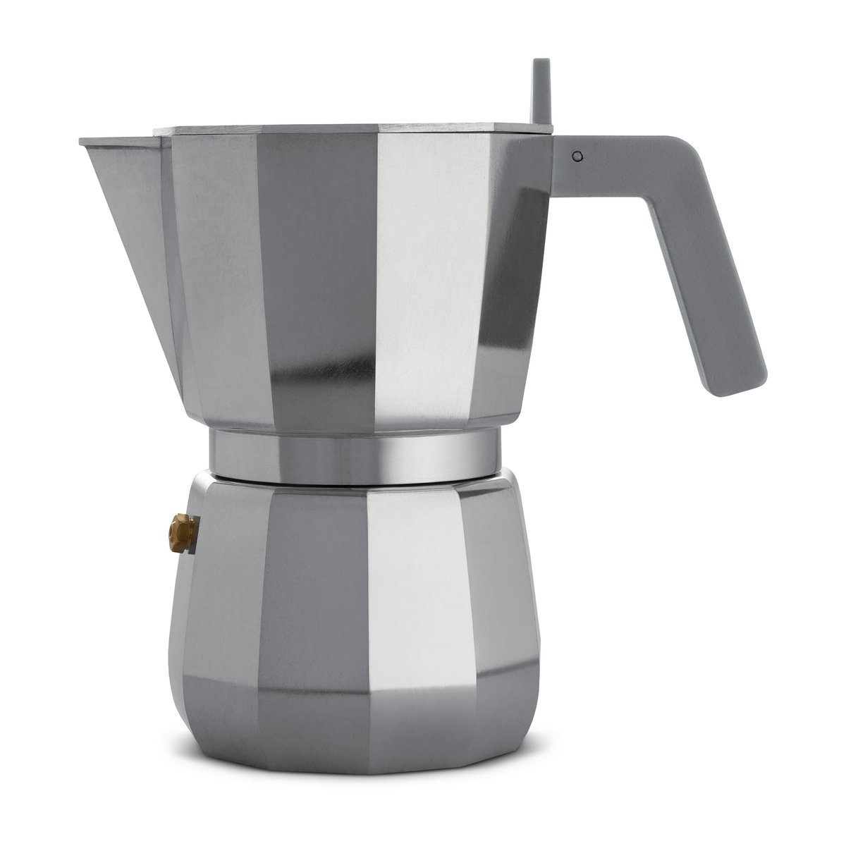 Alessi Moka espresso-koffiezetapparaat 6 koppen | Scandinavisch Interieur | Zilverkleurig