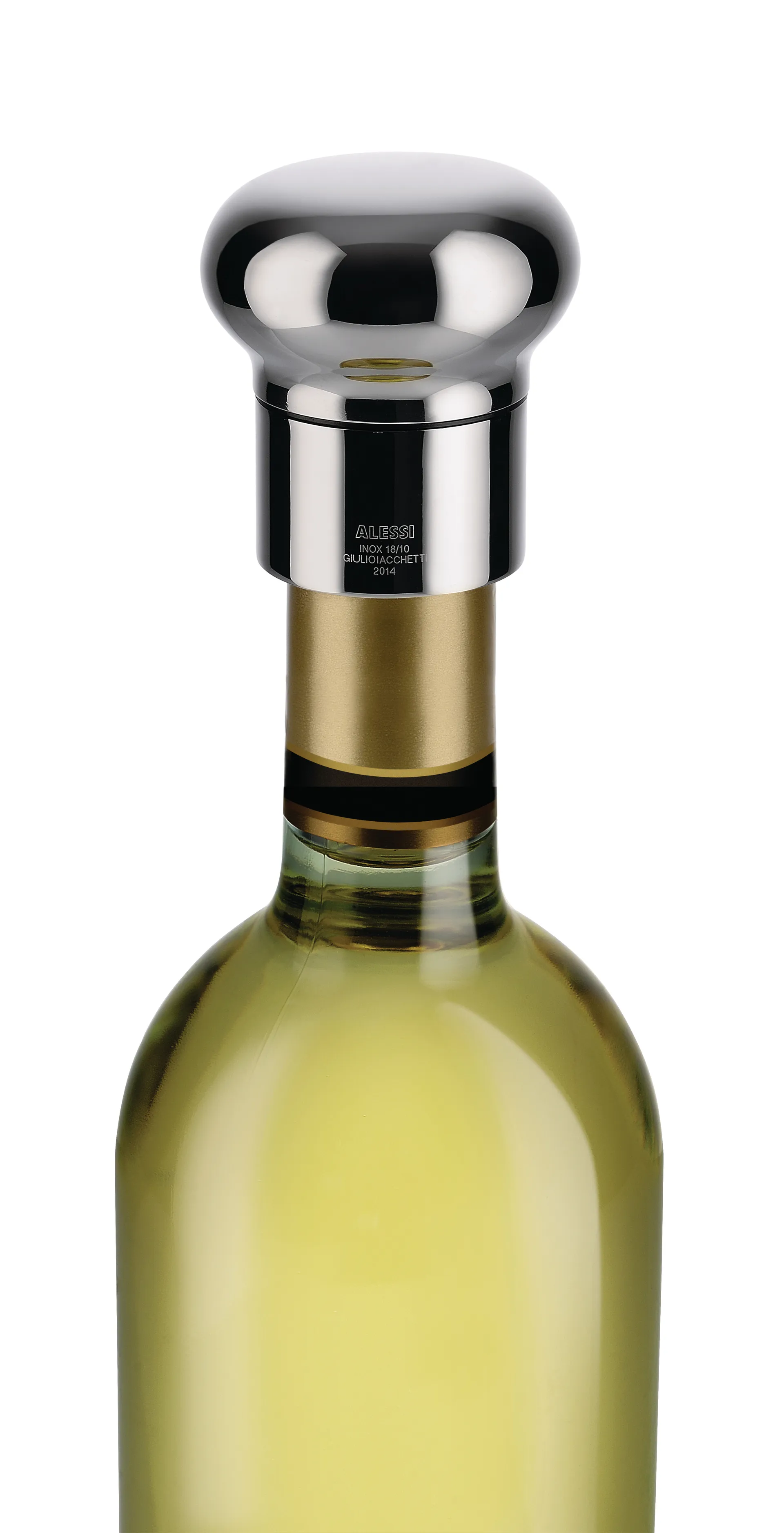 Noè champagnekurk, Roestvrij staal Alessi