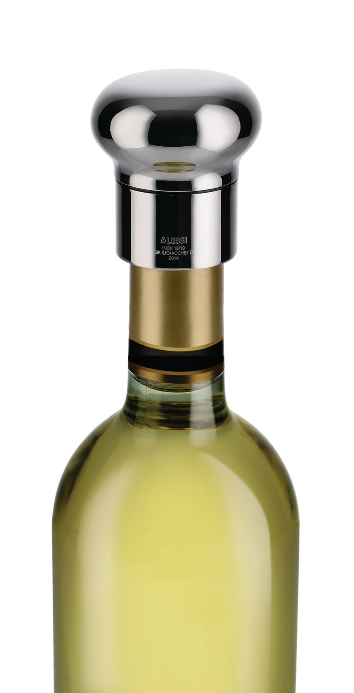 Noè champagnekurk, Roestvrij staal Alessi