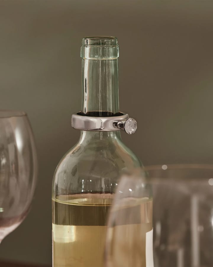 Noè druppelstop voor fles Ø4,4 cm, Roestvrij staal Alessi