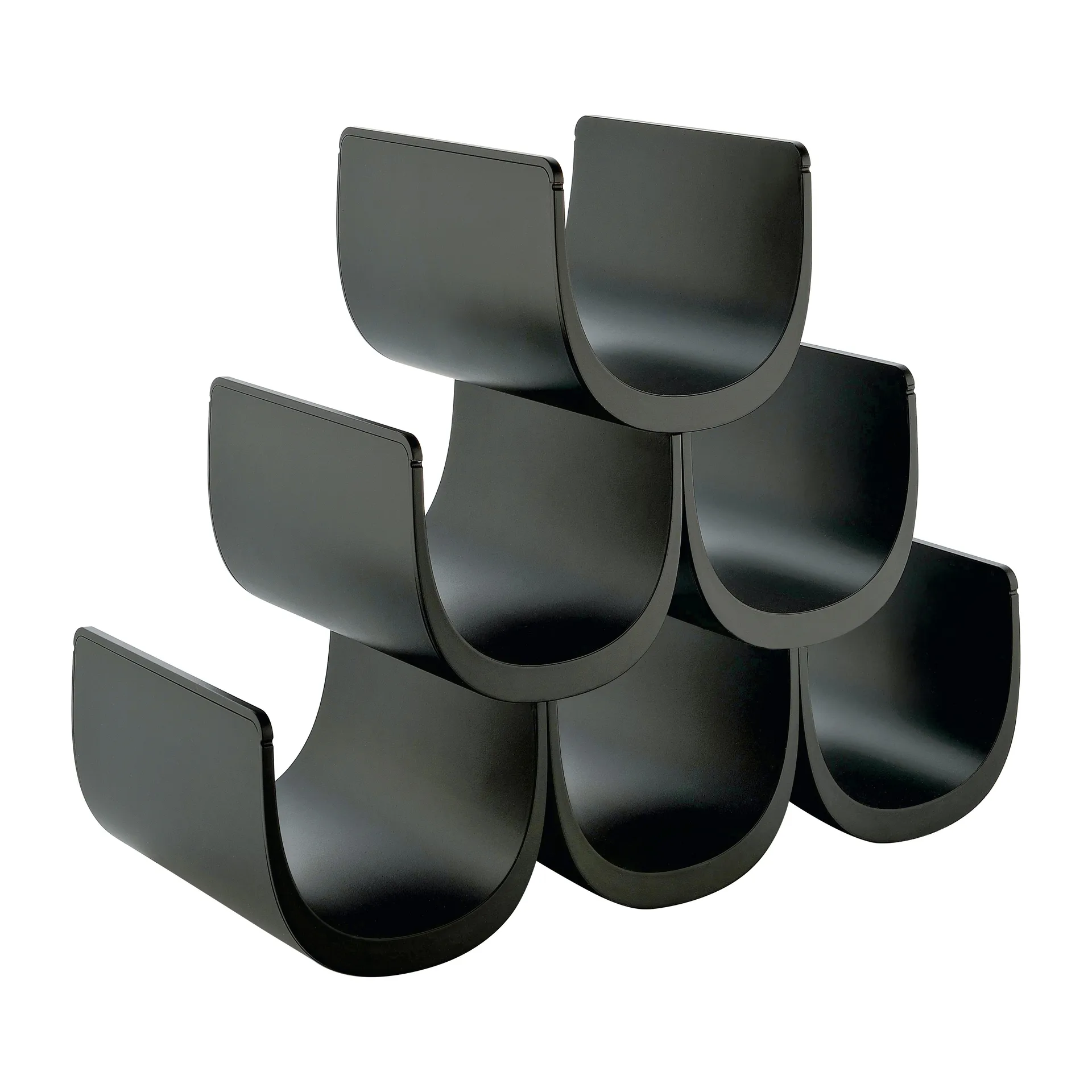 Noè wijnrek, Zwart Alessi