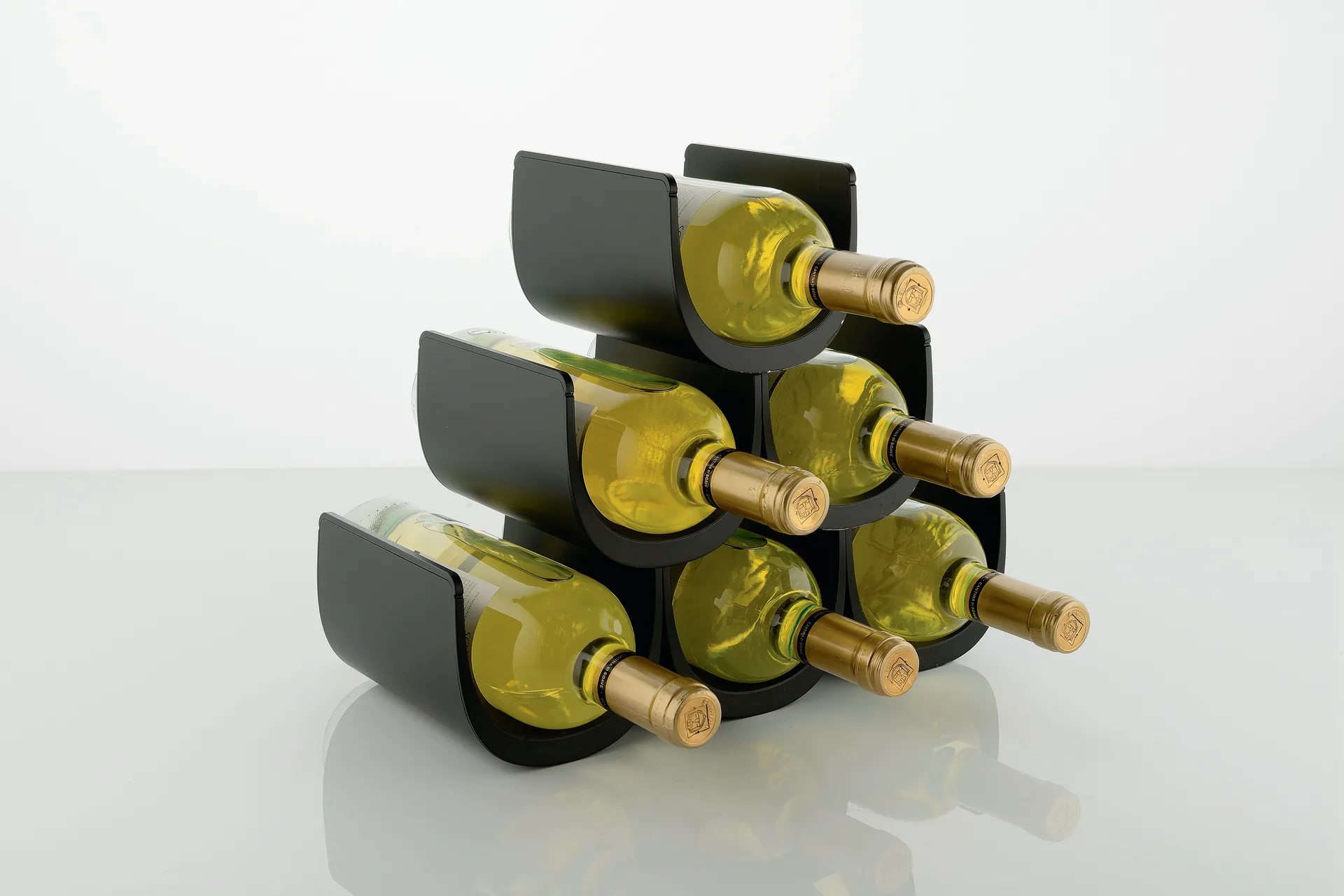 Noè wijnrek, Zwart Alessi