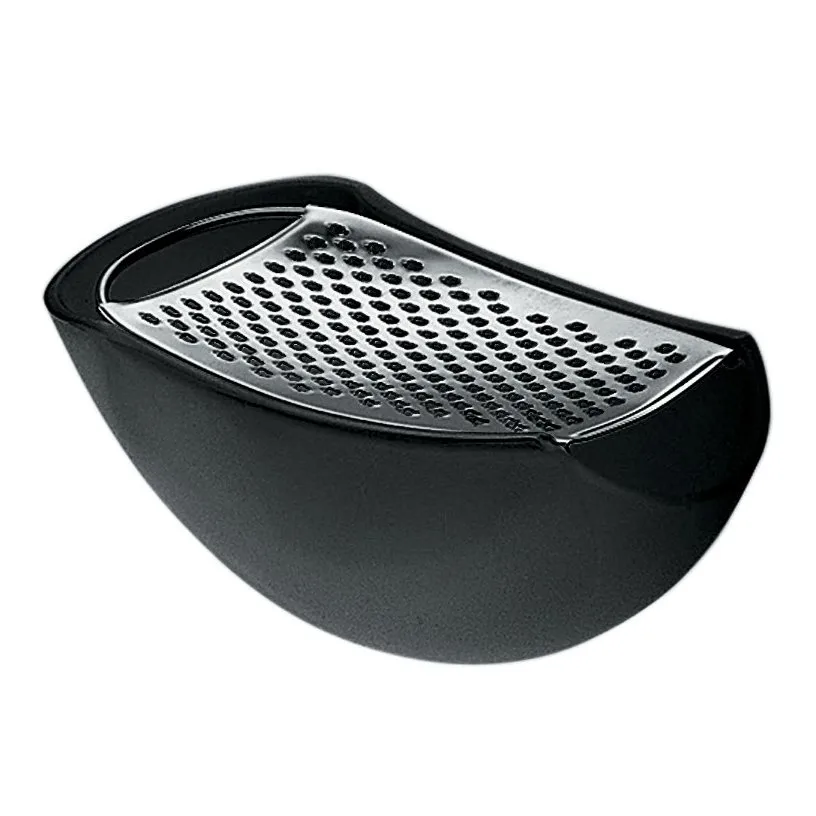 Parmenide rasp, zwart Alessi
