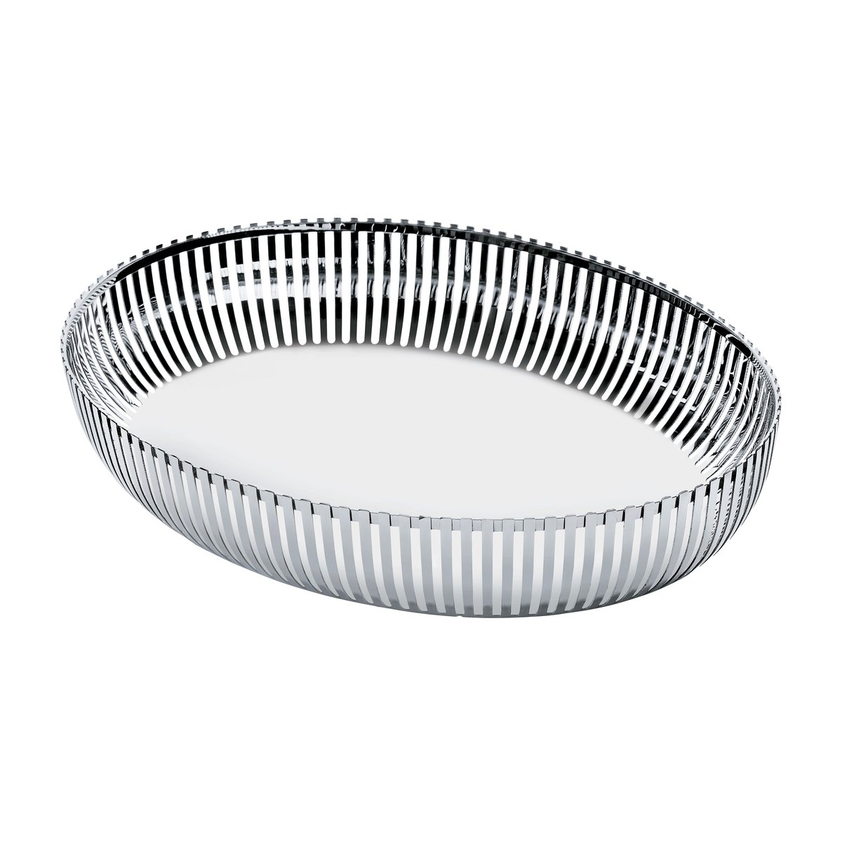 Alessi PCH06 mand ovaal 20x26 cm Roestvrij staal