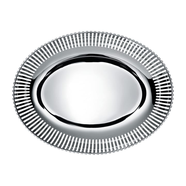 PCH06 mand ovaal 20x26 cm, Roestvrij staal Alessi