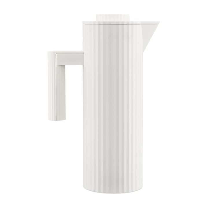 Plissé thermoskan 1 L - Wit - Alessi