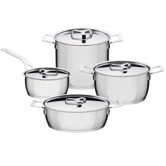 Pots&Pans pannenset, 4-delig Alessi