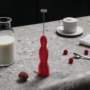 Pulcina melkopschuimer 27,5 cm - Rood - Alessi