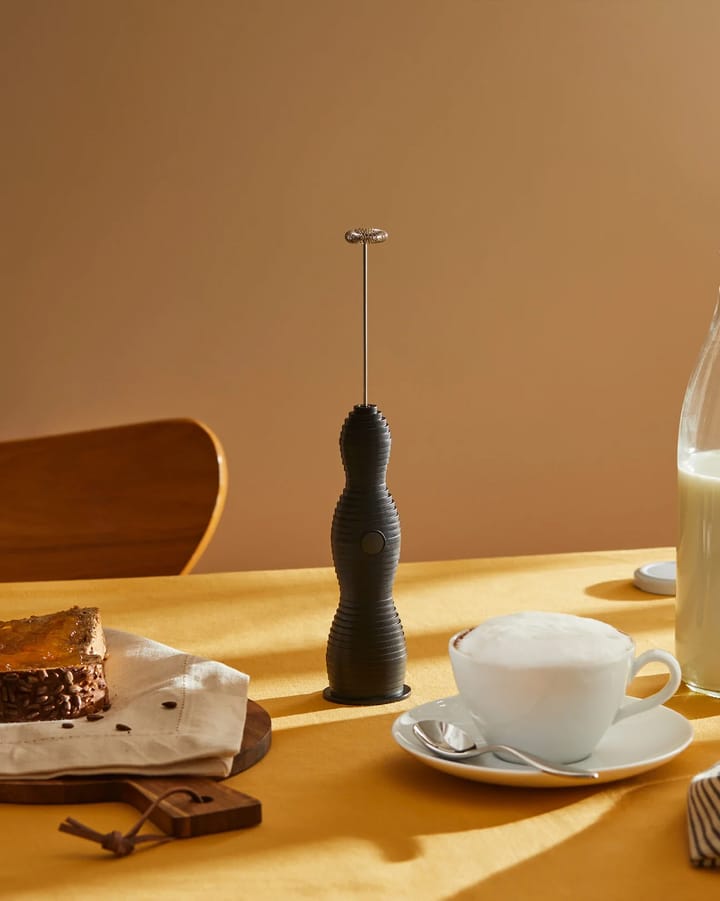 Pulcina melkopschuimer 27,5 cm, Zwart Alessi