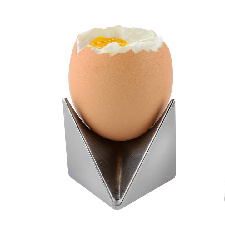 Roost eierdop 2-pack, aluminium Alessi