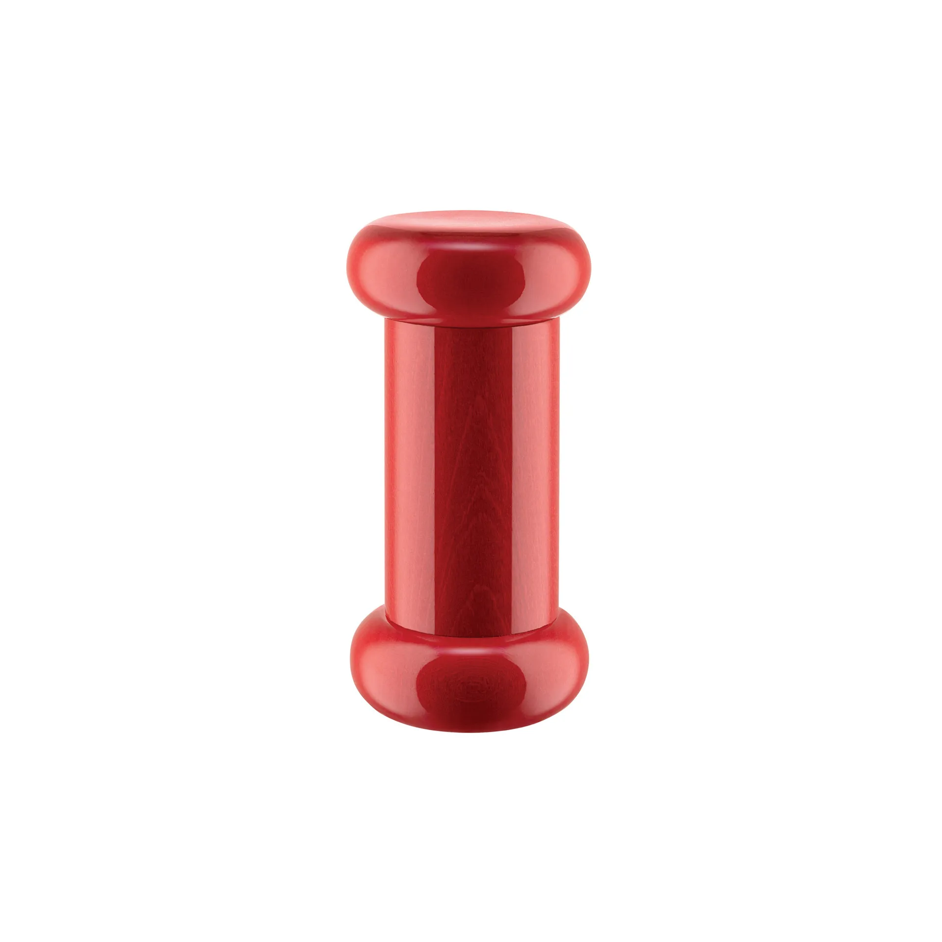 Twergi zout- en pepermolen 15 cm, Rood Alessi