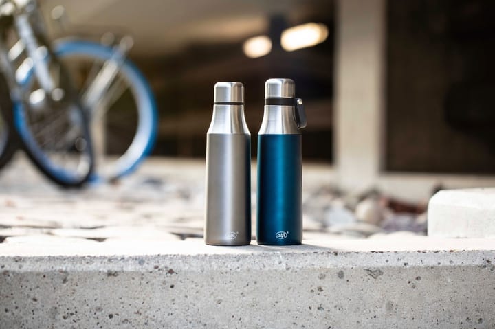 City dubbelwandige waterfles 0,5 l, Blauw satijn Alfi
