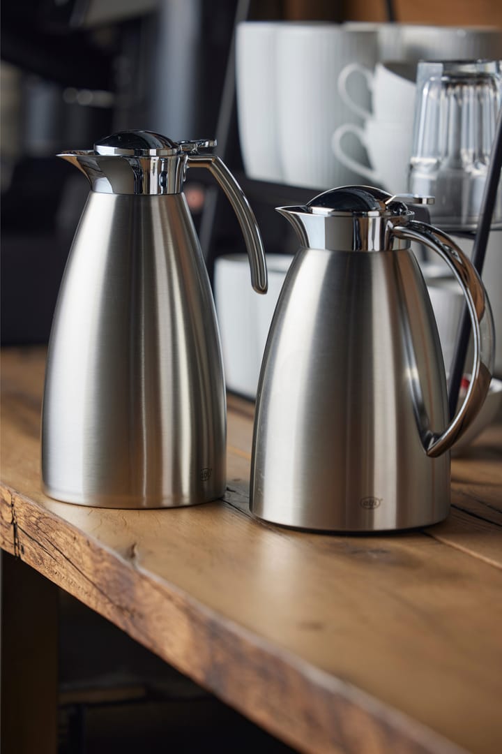 Gusto thermoskan 0,65 l, Mat staal-glas Alfi